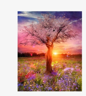 The Blessings Of Yavanna Paint By Numbers Art - Women Tree #769953