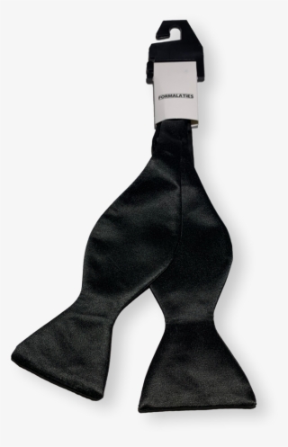 Black Carbon Pattern Bow Tie - Tights #7600218