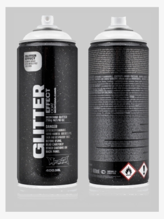 Montana Glitter Spray 400ml - Montana Effect Glitter Coat Silver #7600226