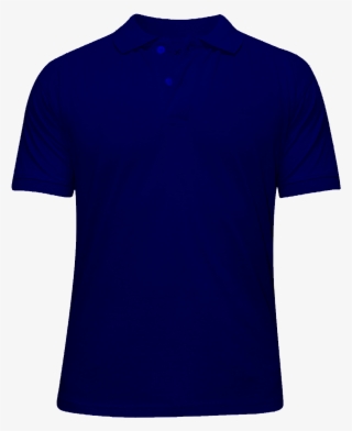 Marineblue Polo Shirt Front - Dark Blue Polo Shirt Front And Back #7600387