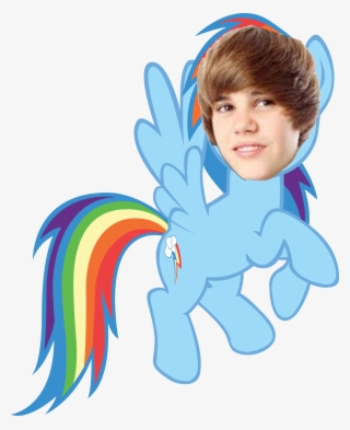 Justin Bieber, Rainbow, Rainbow Dash, Safe - Rainbow Dash My Little Pony Png #7601846