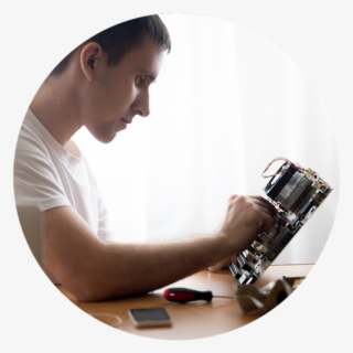 Technician 2-circle - Computer Repair Technician #7602377