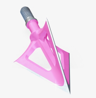 Pink Bowhunting Blade Subscribe Grain Crossbow Clipart - Fixed Blade Broadheads #7603261