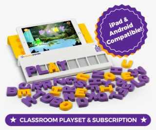 Turn Your Classroom Tablets Into A Multisensory Phonics - Lavender #7603512