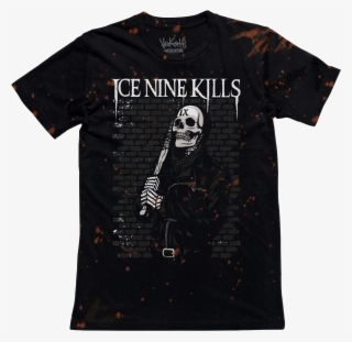 Bleached Baseball Bat Tee - Ice Nine Kills #7604968