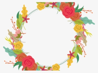 Greek Clipart Garland - Artistic Flower Garland #7605014