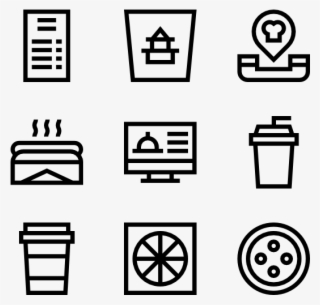 Food Delivery - Contact Icons Vector #7605143