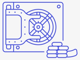23 Vault Bank Safe - Circle #7605338