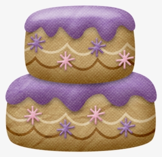 Birthday Cake Clipart Lavender - Birthday #7605536