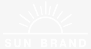 Sun Brand Logo Black And White - Johns Hopkins Logo White #7605816