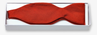 Red Self-tie Bow Tie - Polka Dot #7606304
