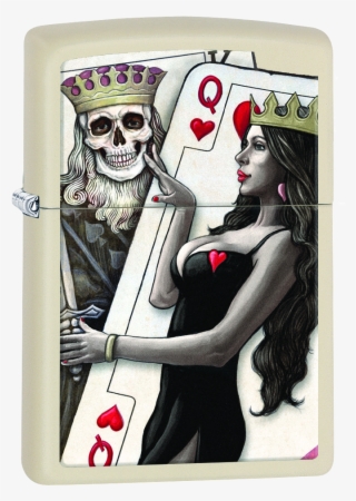#29393 Skull King Queen Beauty - King And Queen Art #7606912