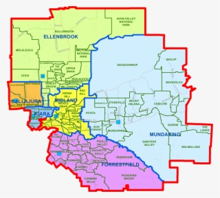 Midland District Map - Pdf Perth Suburbs Map #7607186