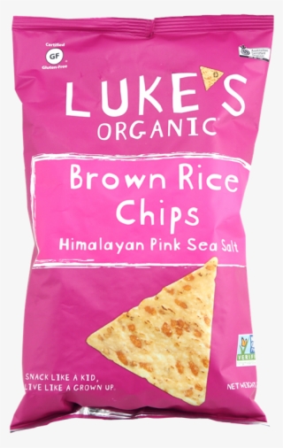 Picture Of Luke's Brown Rice Chips - Luke's Organic Brown Rice Chips #7607252