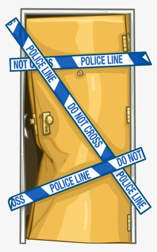 Smashed Door - Signage #7607432