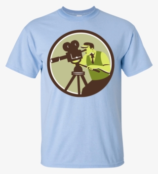 Cameraman Director Vintage Camera Retro T-shirt - Shirt #7607471