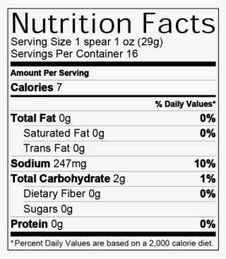 Spicy Dill Pickle Spears - Custard Powder Nutritive Value #7609414