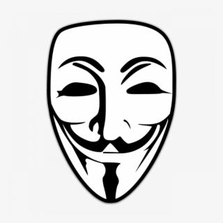 Guy Fawkes Png - Anonymous Mask Png #7610521