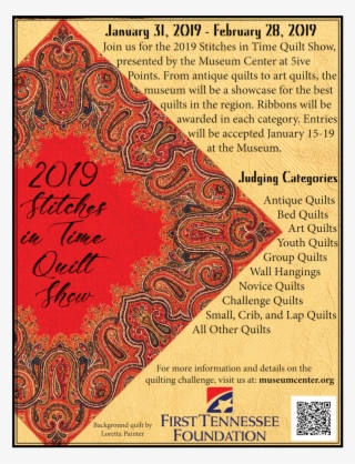 Painterquiltshowflyer - First Tennessee #7611079