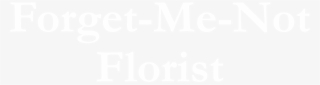 Forget Me Not Florist - Johns Hopkins Logo White #7611215