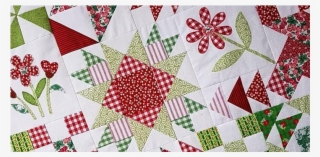 Vintage Tea Dance Quilt Close Up - Patchwork #7611222