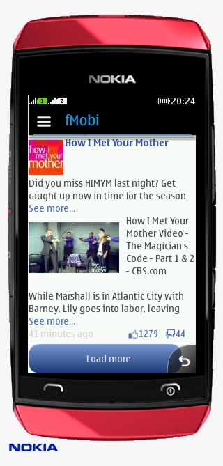 Facebook App Fmobi Released For Java / S40 / Nokia - Nokia 5330 Mobile Tv Edition #7611334