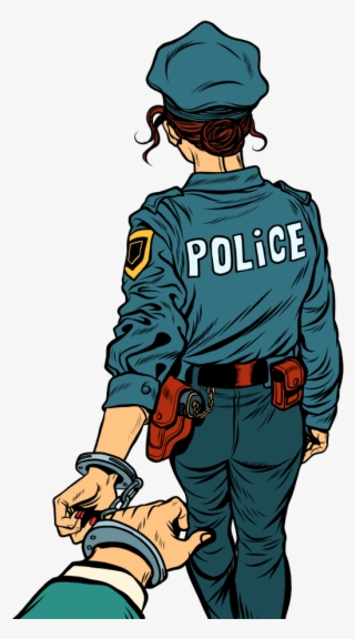 Mq Sticker - Pop Art Police Woman #7612920
