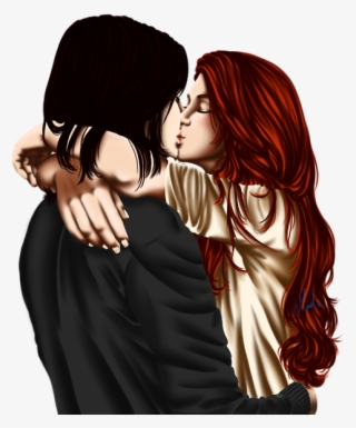 Snape Lily - Severus Snape And Lily Evans Kiss #7613167