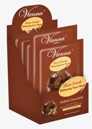 Vienna Skin Food Whitening Face Mask - Chocolate #7614286
