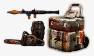 Rusty Chain Saw Launcher Package #7614616