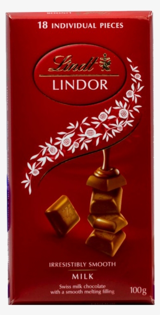 Lindt Lindor Milk Chocolate 100 Gm #7614916