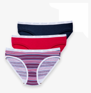 3 Pack Girls Printed Cotton French Cut - Panties #7615014