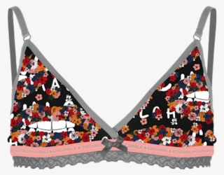 Girls Triangle Top Flowex - Swimsuit Top #7615382