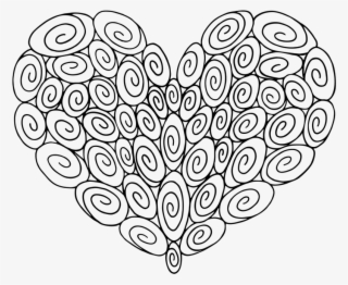 50 Swirl Heart - Printing #7615427