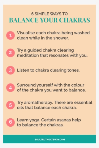 6 Simple Ways To Balance Your Chakras - Connect With Your Spirit Guides #7615638