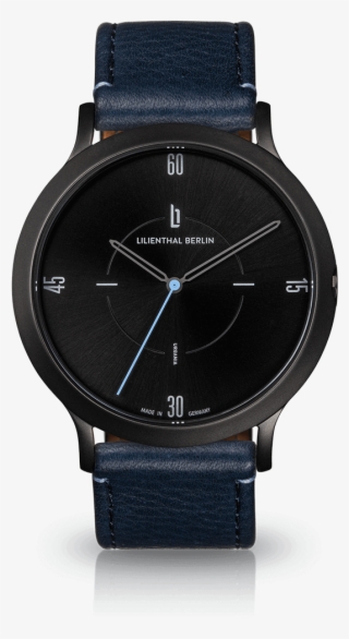 All Black Blue - Lilienthal Watch #7616557