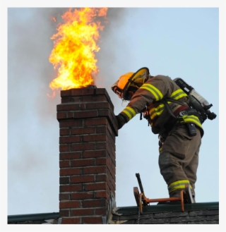 Chimney Fires Can Result From Poor Wood Burning Habits, - Chimney Build Up #7616809