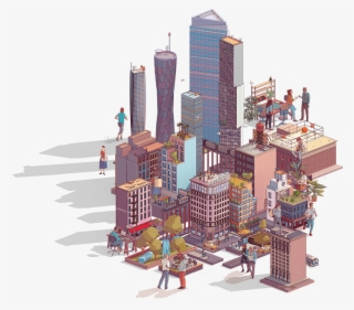 Cities - Doug Miller Illustration #7617203