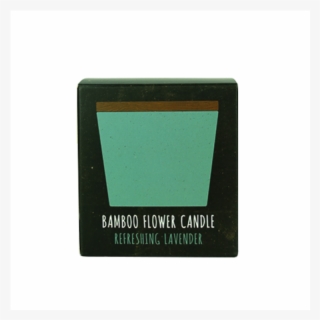 Bamboo Flower Candle 2 In 1 Refreshing Lavender - Eye Shadow #7617215