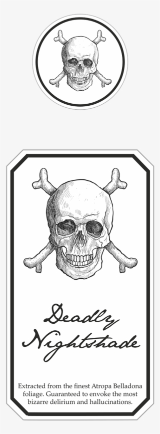 Halloween-2575966 1280 - Halloween Poison Bottles Potion Black And White Labels #7617819