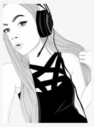 Report Abuse - Gamer Tumblr Girl Drawing #7618303