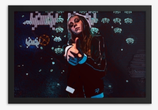 Gamer Girl In The Arcade - Video Game #7618471