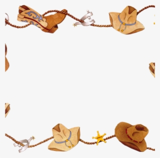 Free Western Clip Art Borders Western Clip Art Printable - Free Cowboy Border Png #7619348