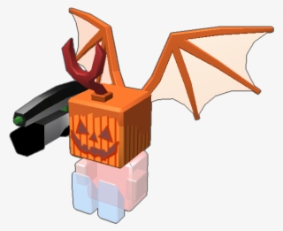 He Is A Flying Pumpkin Head With A Gun Gangster And - Cartoon #7619614