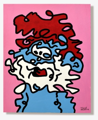 'wiggly Smurf' By Wizard Skull Moosey Art #7619684