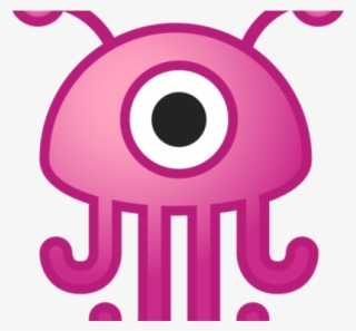 Pink Eyes Clipart Alien Creature #7619873