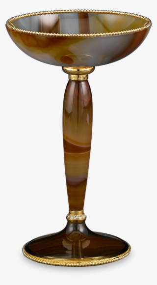 Boucheron Agate, Gold & Diamond Presentation Coupe - Antique #7620088