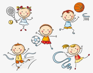 Vector Library Stock Clip Art Kids Sports Transprent - Kids Sport Clip Art #7620171