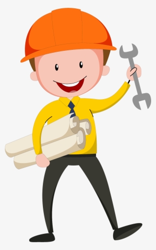 Civil Engineering Design Engineer - Engineer Cartoon #7620567