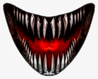 Teeth Mouth Lips Scary Monster Halloween Blade Teeth - Scary Mouth #7620613